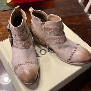 Dune Roan Booties size 8